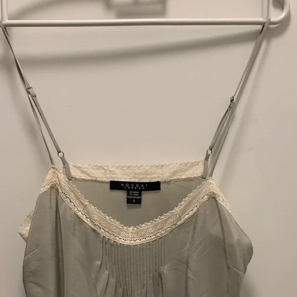 Nougat London Cream Lace Chemise - Picture 3 of 6